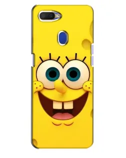Чехол для OPPO A5s с картинкой «Губка Боб улыбка»