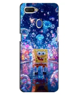 Чехол для OPPO A5s с картинкой «Неоновый океан»