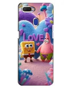 Чехол для OPPO A5s с картинкой «Губка Боб Патрик»