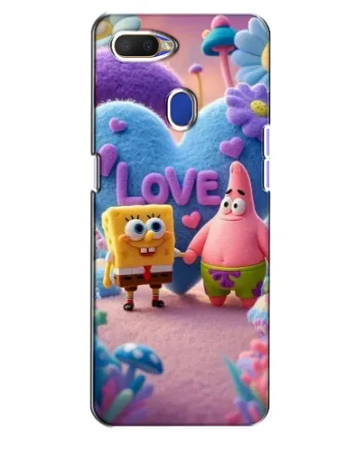 Чехол для OPPO A5s с картинкой «Губка Боб Патрик»