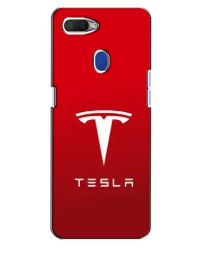 Чехол для OPPO A5s с картинкой «Tesla Red Classic»