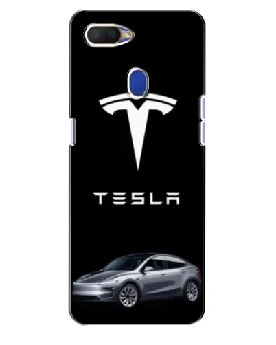 Чехол для OPPO A5s с картинкой «Tesla Model Y»