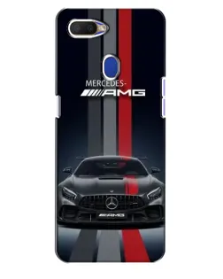 Чехол для OPPO A5s с картинкой «Mercedes — белый карбон» Чехол для OPPO A5s с картинкой «Mercedes — белый карбон»