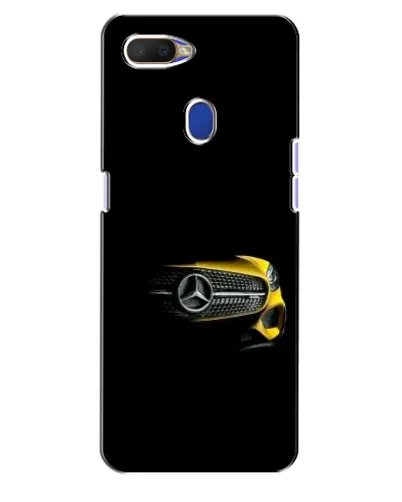 Чехол для OPPO A5s с картинкой «Mercedes — ретро стиль»