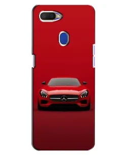 Чехол для OPPO A5s с картинкой «Красный Mercedes AMG»