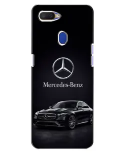 Чехол для OPPO A5s с картинкой «Mercedes — решетка радиатора»
