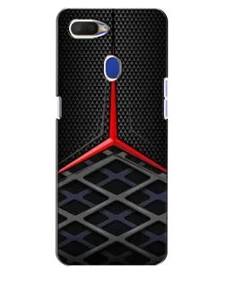 Чехол для OPPO A5s с картинкой «Mercedes Carbon Grid»
