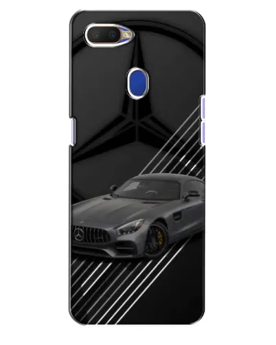 Чехол для OPPO A5s с картинкой «Mercedes AMG — графика»