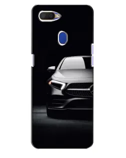 Чехол для OPPO A5s с картинкой «Свет фар Mercedes»