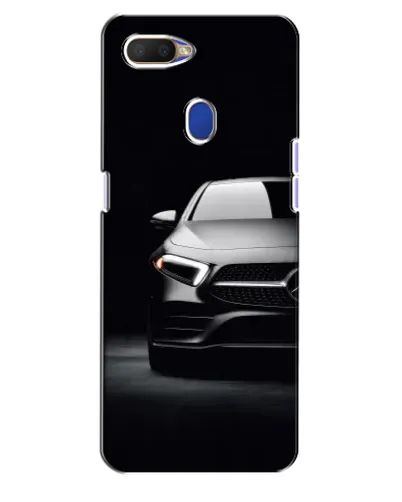 Чехол для OPPO A5s с картинкой «Свет фар Mercedes»