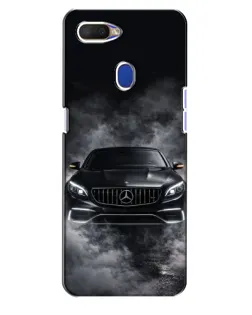 Чехол для OPPO A5s с картинкой «Mercedes в дыму»