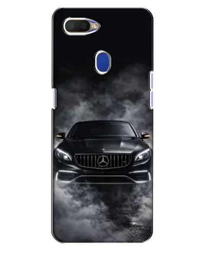 Чехол для OPPO A5s с картинкой «Mercedes в дыму»
