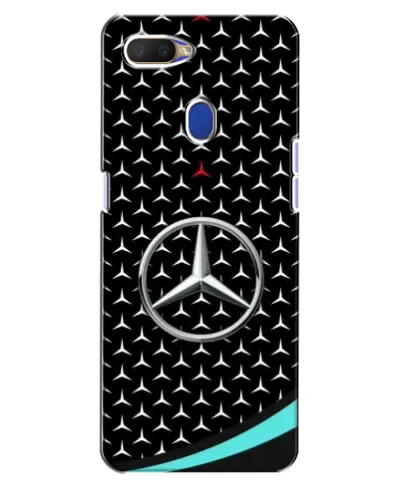 Чехол для OPPO A5s с картинкой «Mercedes — бирюзовый акцент»