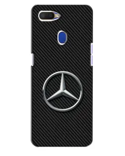Чехол для OPPO A5s с картинкой «Карбоновый Mercedes стиль»