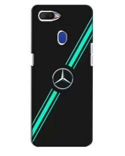 Чехол для OPPO A5s с картинкой «Спортивные линии Mercedes»