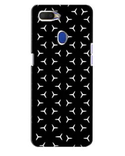 Чехол для OPPO A5s с картинкой «Mercedes паттерн звезд»