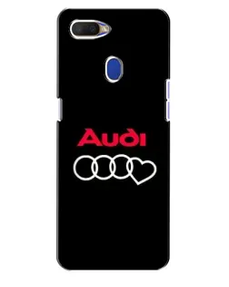 Чехол для OPPO A5s с картинкой «Логотип Audi Heart»