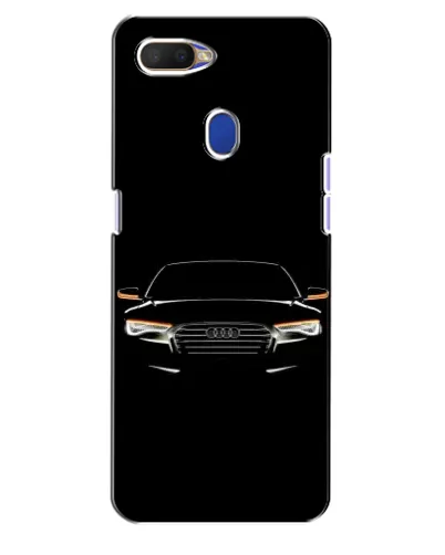 Чехол для OPPO A5s с картинкой «Audi — ночной контур»