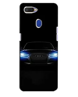Чехол для OPPO A5s с картинкой «Audi в неоне»