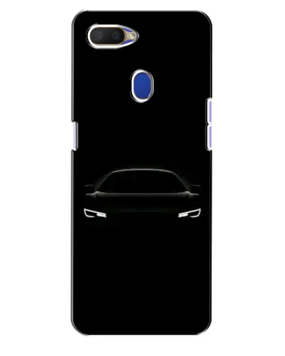 Чехол для OPPO A5s с картинкой «Взгляд Audi в темноте»
