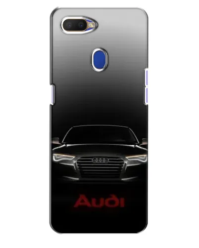 Чехол для OPPO A5s с картинкой «Audi — градиентный контур»