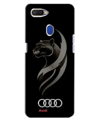 Чехол для OPPO A5s с картинкой «Графика — пантера и Audi»