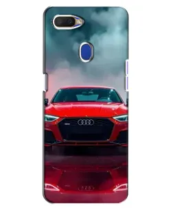 Чехол для OPPO A5s с картинкой «Audi RS — красный стиль»