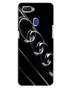 Чехол для OPPO A5s с картинкой «Audi — абстрактные кольца»