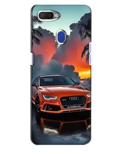 Чехол для OPPO A5s с картинкой «Audi — закат»