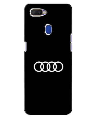Чехол для OPPO A5s с картинкой «Audi White Logo»