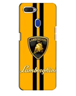 Чехол для OPPO A5s с картинкой «Lamborghini Stripe желтый» Чехол для OPPO A5s с картинкой «Lamborghini Stripe желтый»