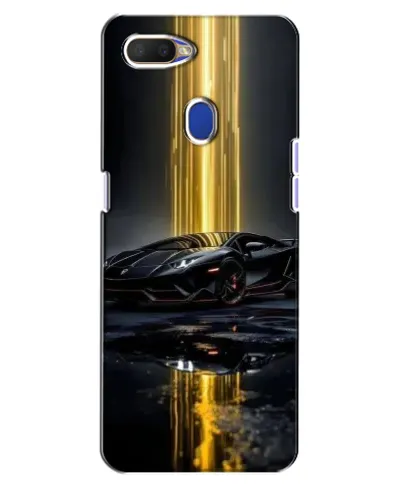 Чехол для OPPO A5s с картинкой «Ночной Lamborghini драйв»