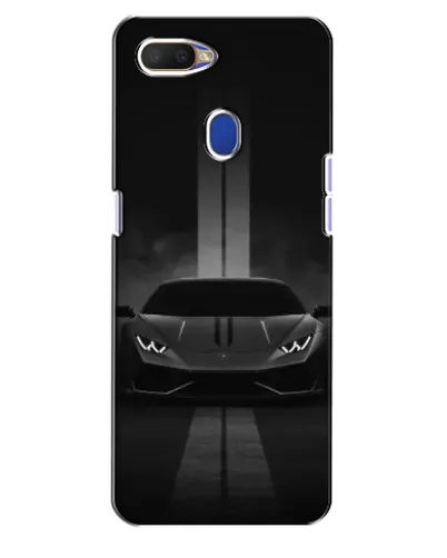 Чехол для OPPO A5s с картинкой «Lamborghini симметрия дорог»