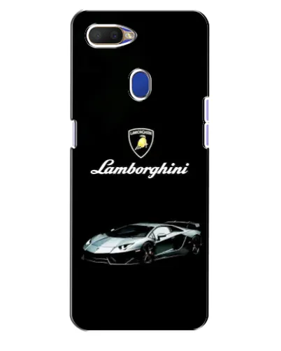 Чехол для OPPO A5s с картинкой «Логотип Lamborghini классика»