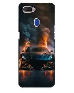 Чехол для OPPO A5s с картинкой «Lamborghini дымная эстетика»