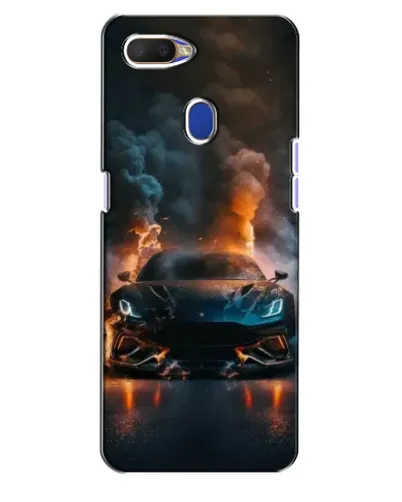 Чехол для OPPO A5s с картинкой «Lamborghini дымная эстетика»