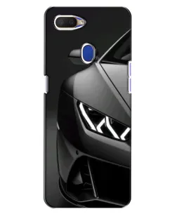 Чехол для OPPO A5s с картинкой «Lamborghini фары детализация»