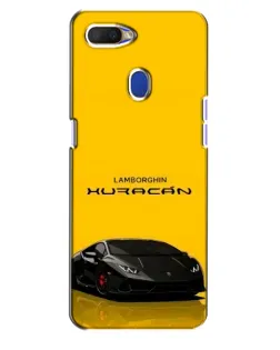 Чехол для OPPO A5s с картинкой «Lamborghini Huracan черный»