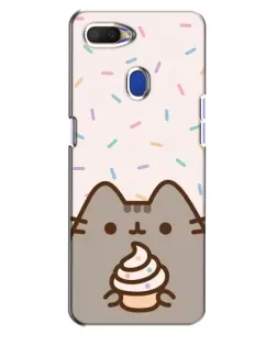 Чехол для OPPO A5s с картинкой «Пушин с кексом»