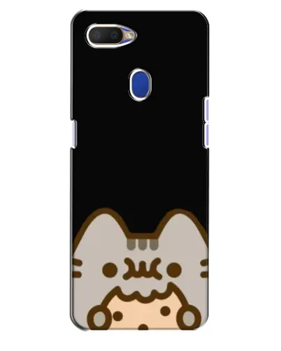 Чехол для OPPO A5s с картинкой «Пушин на черном»