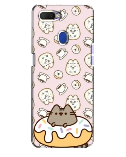 Чехол для OPPO A5s с картинкой «Пушин на пончике»