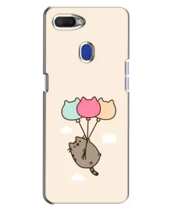 Чехол для OPPO A5s с картинкой «Пушин на шариках»