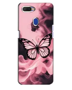 Чехол для OPPO A5s с картинкой «Бабочка в дыму»