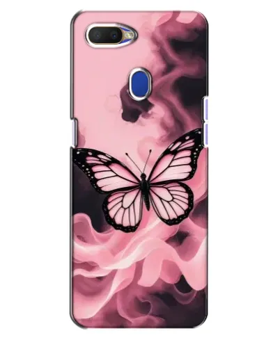 Чехол для OPPO A5s с картинкой «Бабочка в дыму»
