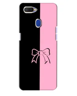 Чехол для OPPO A5s с картинкой «Половинки банта»