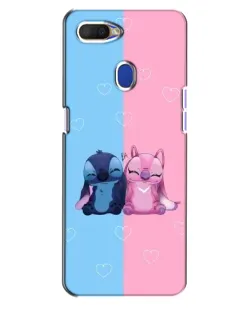 Чохол для OPPO A5s з картинкою «Stitch та Angel Love» Чохол для OPPO A5s з картинкою «Stitch та Angel Love»
