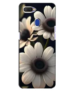 Чохол для OPPO A5s з картинкою «Білі маргаритки макро»