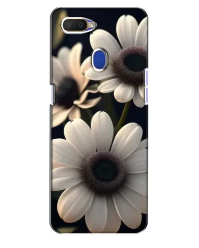 Чехол для OPPO A5s с картинкой «Белые маргаритки макро» Чехол для OPPO A5s с картинкой «Белые маргаритки макро»