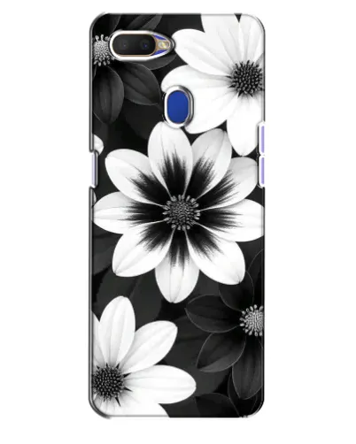 Чехол для OPPO A5s с картинкой «Монохромные астры» Чехол для OPPO A5s с картинкой «Монохромные астры»