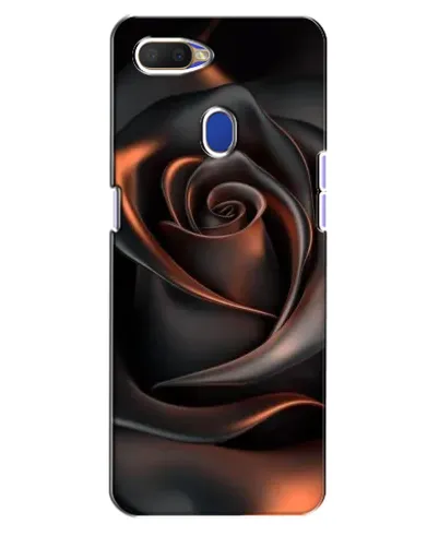Чехол для OPPO A5s с картинкой «Шелковая черная роза» Чехол для OPPO A5s с картинкой «Шелковая черная роза»